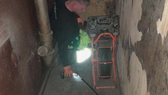TV inspektion af kloak i Faaborg